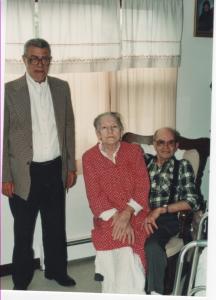 Charles Stetson and his brother Homer Stetson with wife Doris Irene (Flanders) Stetson